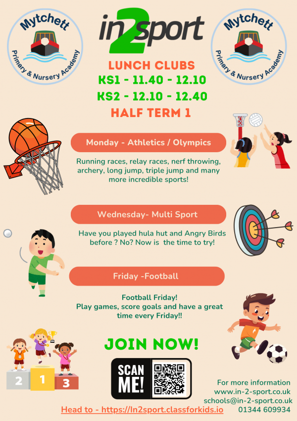 Mytchett Lunch flyer